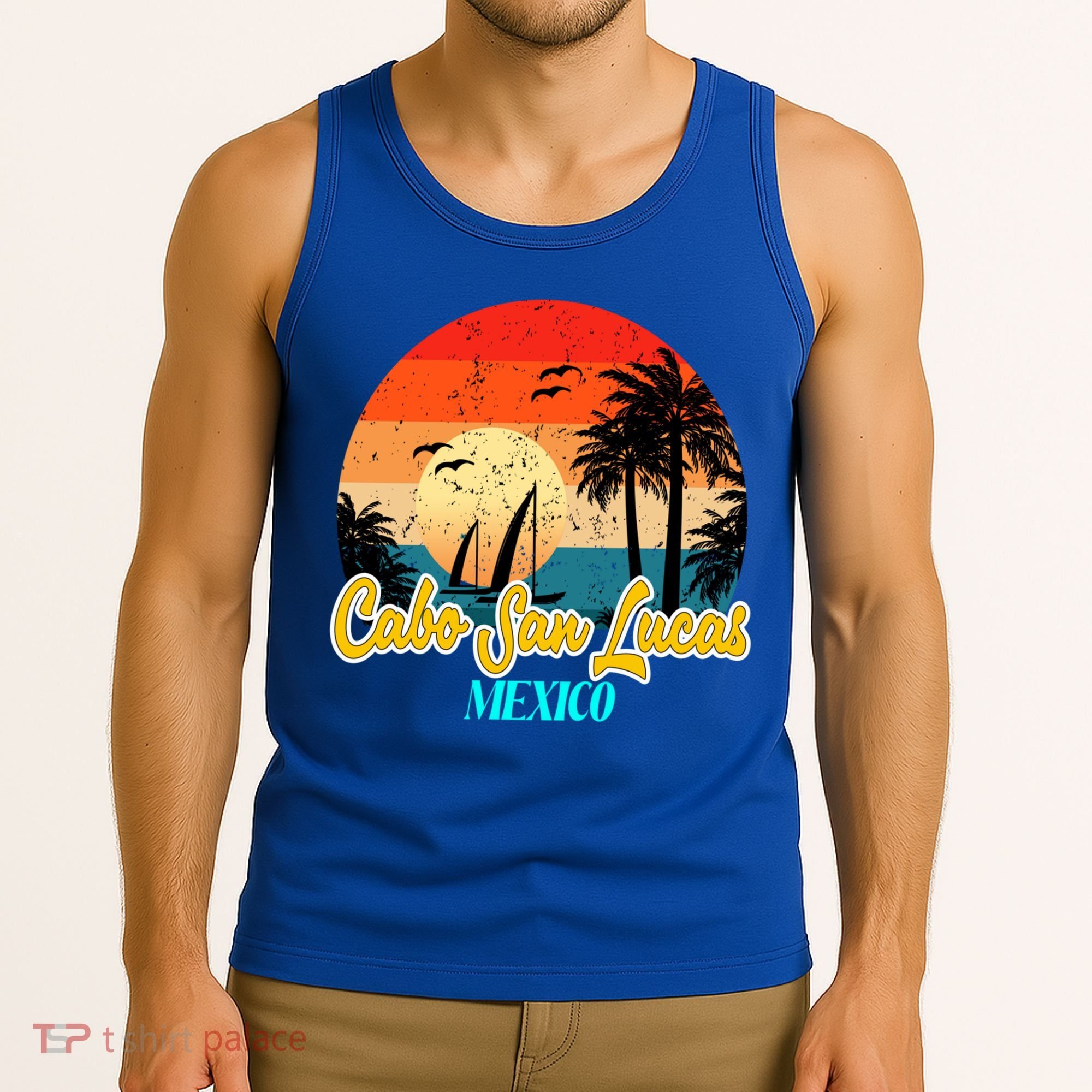 Cabo San Lucas Souvenirs Mexico Vacation Vacay Mode Gift Tank Top