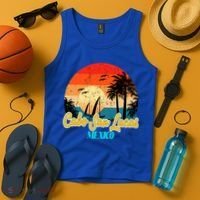 Cabo San Lucas Souvenirs Mexico Vacation Vacay Mode Gift Tank Top thumb 4