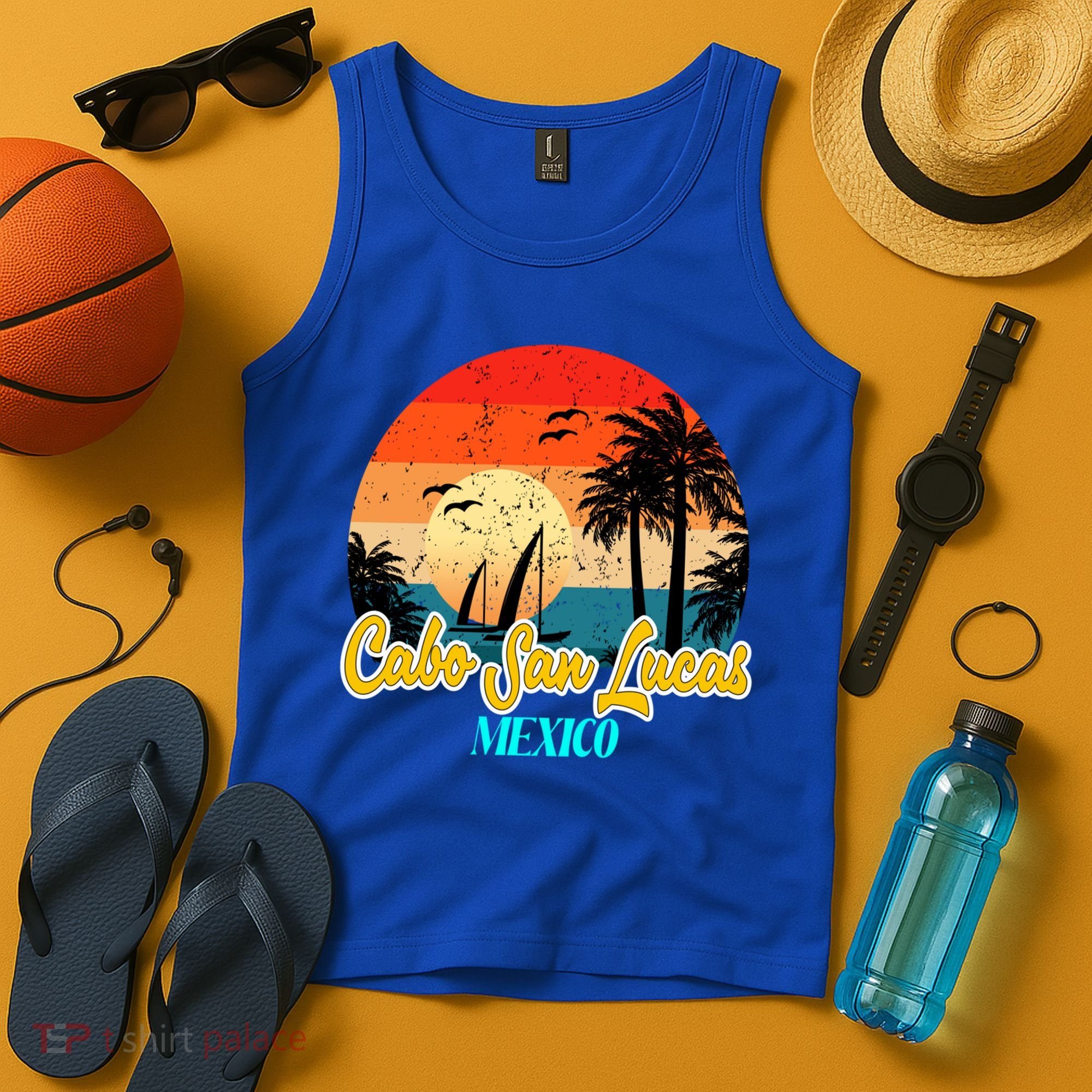Cabo San Lucas Souvenirs Mexico Vacation Vacay Mode Gift Tank Top