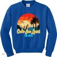 Cabo San Lucas Souvenirs Mexico Vacation Vacay Mode Gift Kids Sweatshirt thumb 0
