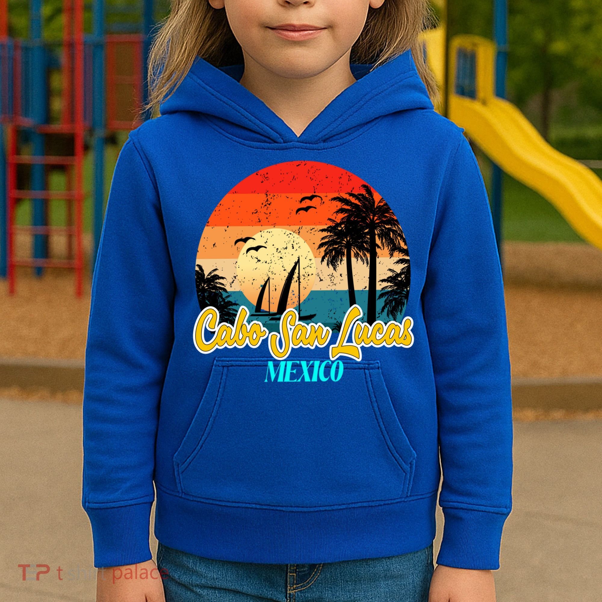 Cabo San Lucas Souvenirs Mexico Vacation Vacay Mode Gift Kids Hoodie