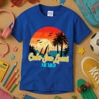 Cabo San Lucas Souvenirs Mexico Vacation Vacay Mode Gift Kids T-Shirt thumb 3