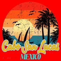 Cabo San Lucas Souvenirs Mexico Vacation Vacay Mode Gift Santa Hat thumb 1