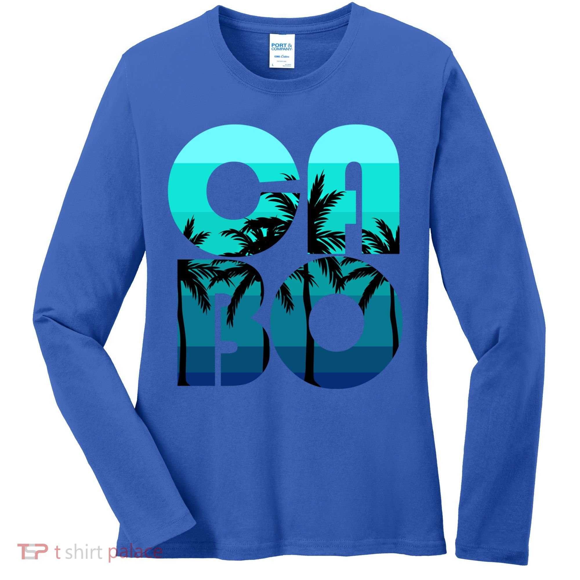 Cabo San Lucas Mexico Family Vacation Honeymoon Gift Great Gift Women's Long Sleeve Shirt