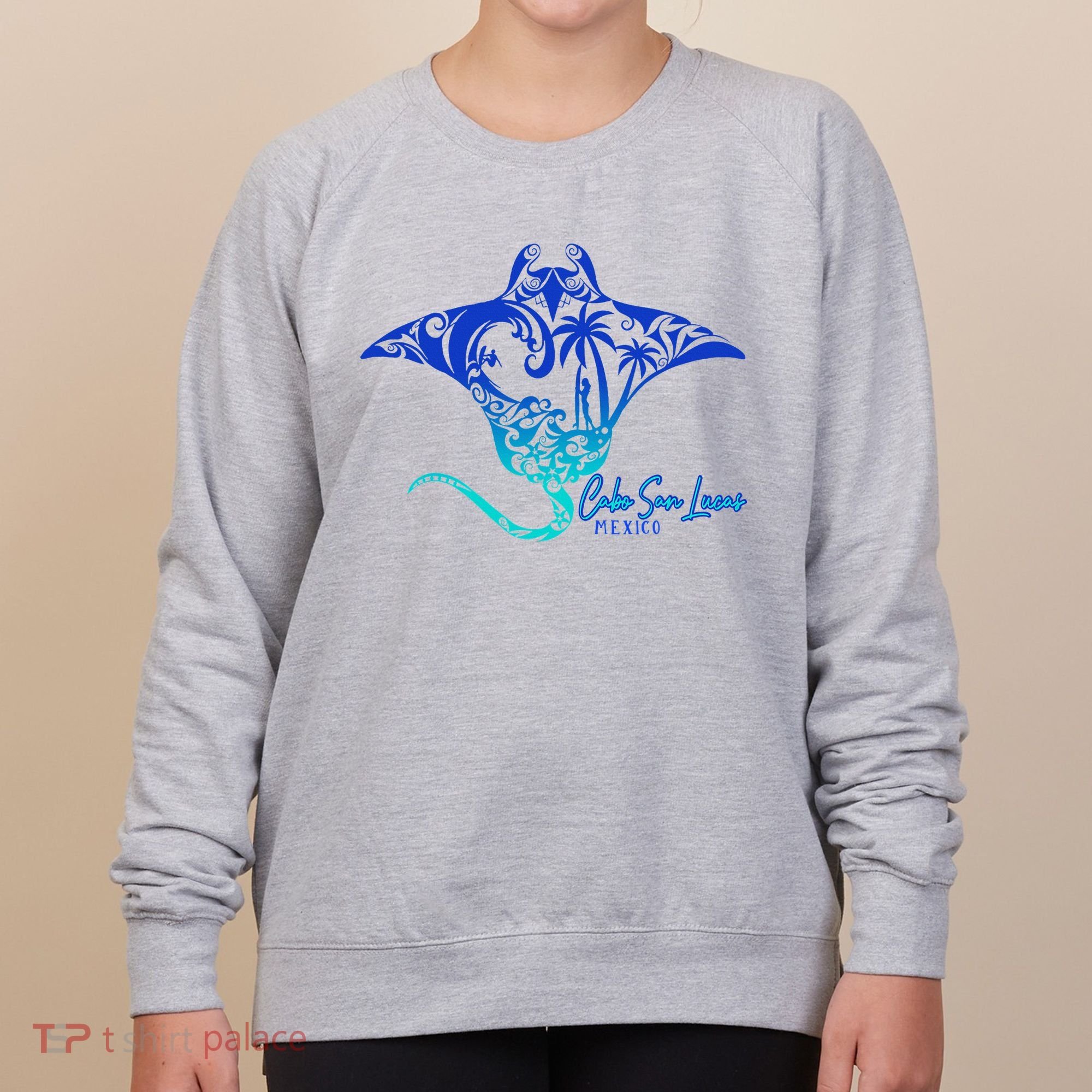 Cabo San Lucas Sea Stingray Mexico Matching Family Women's Sweatshirt