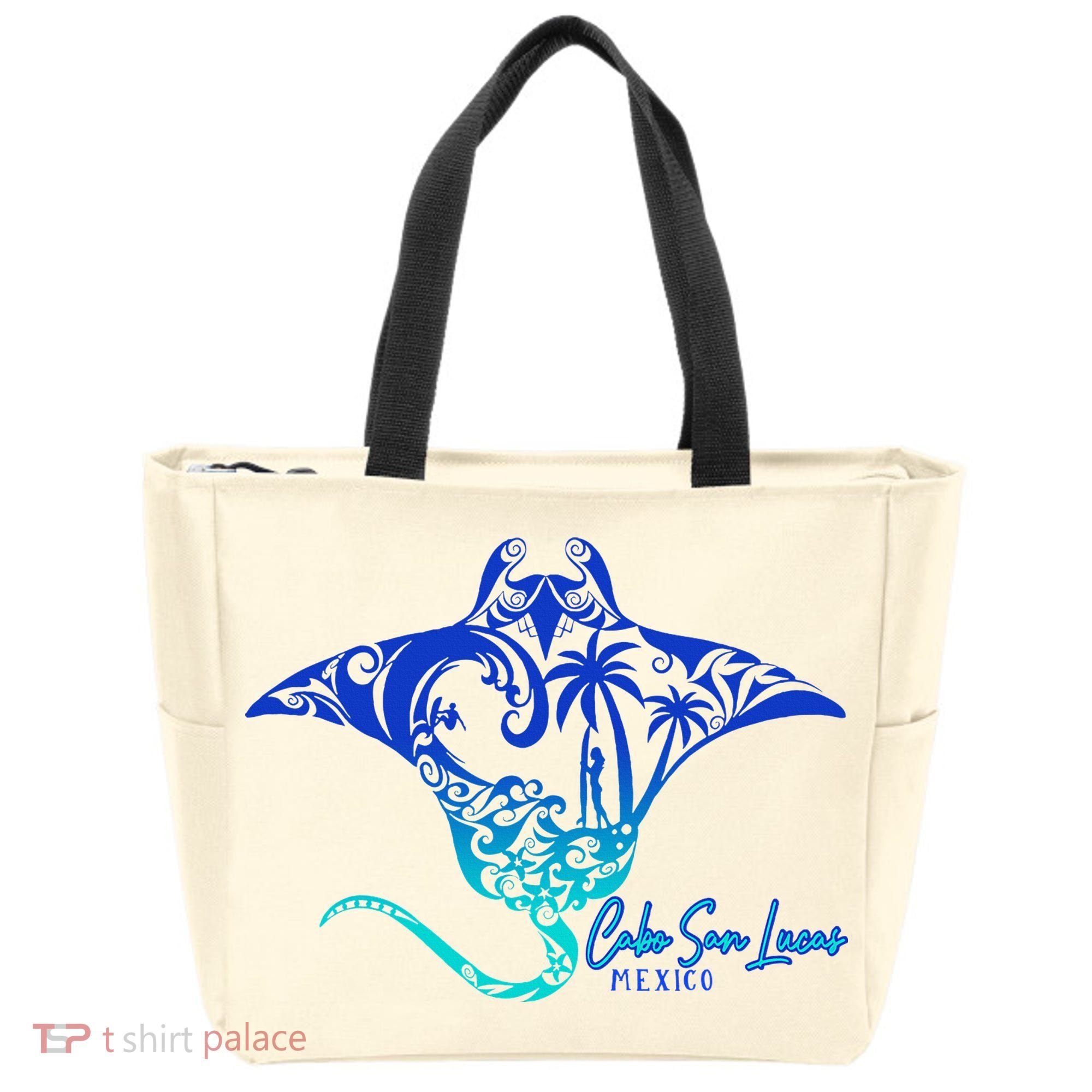 Cabo San Lucas Sea Stingray Mexico Matching Family Tote Bag