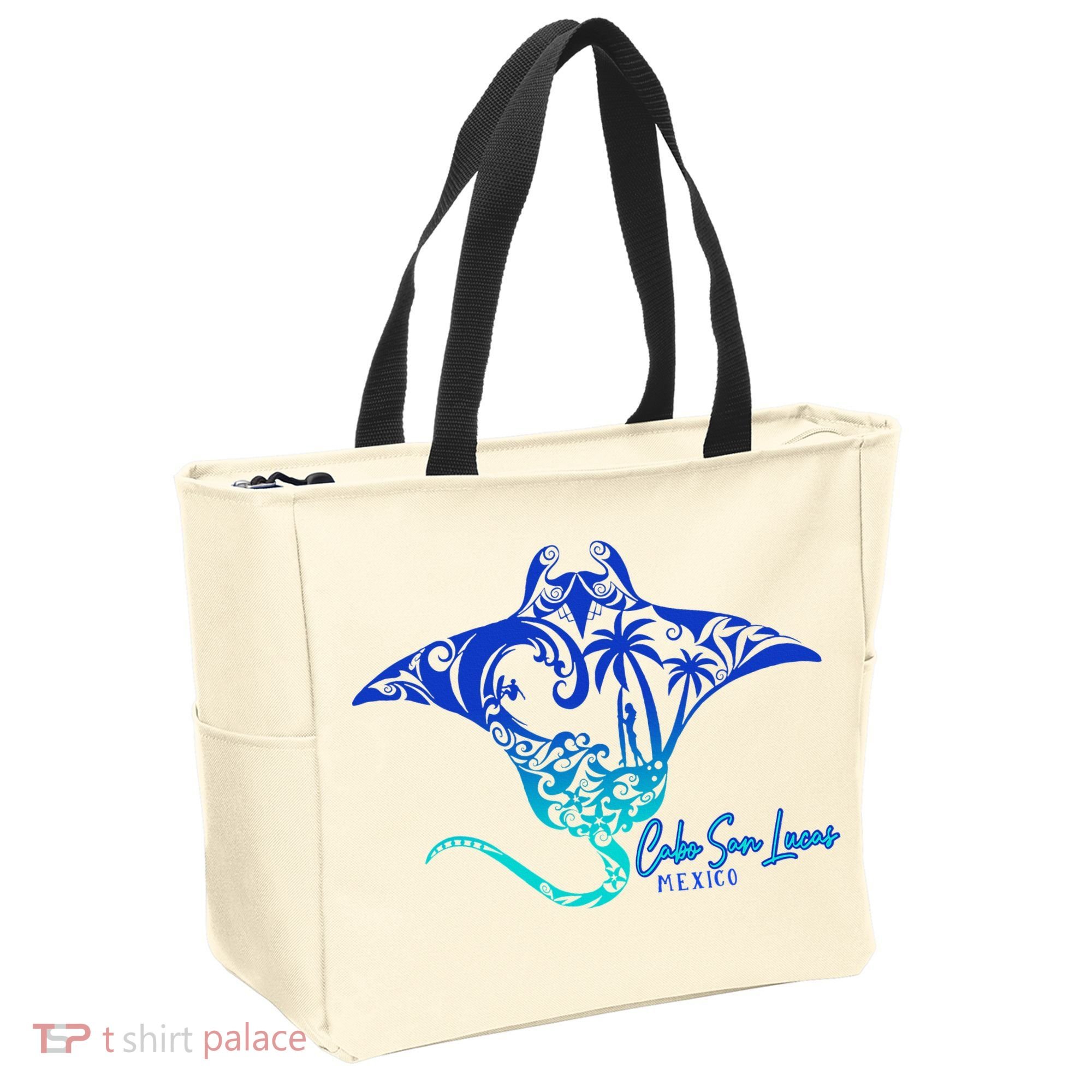 Cabo San Lucas Sea Stingray Mexico Matching Family Tote Bag