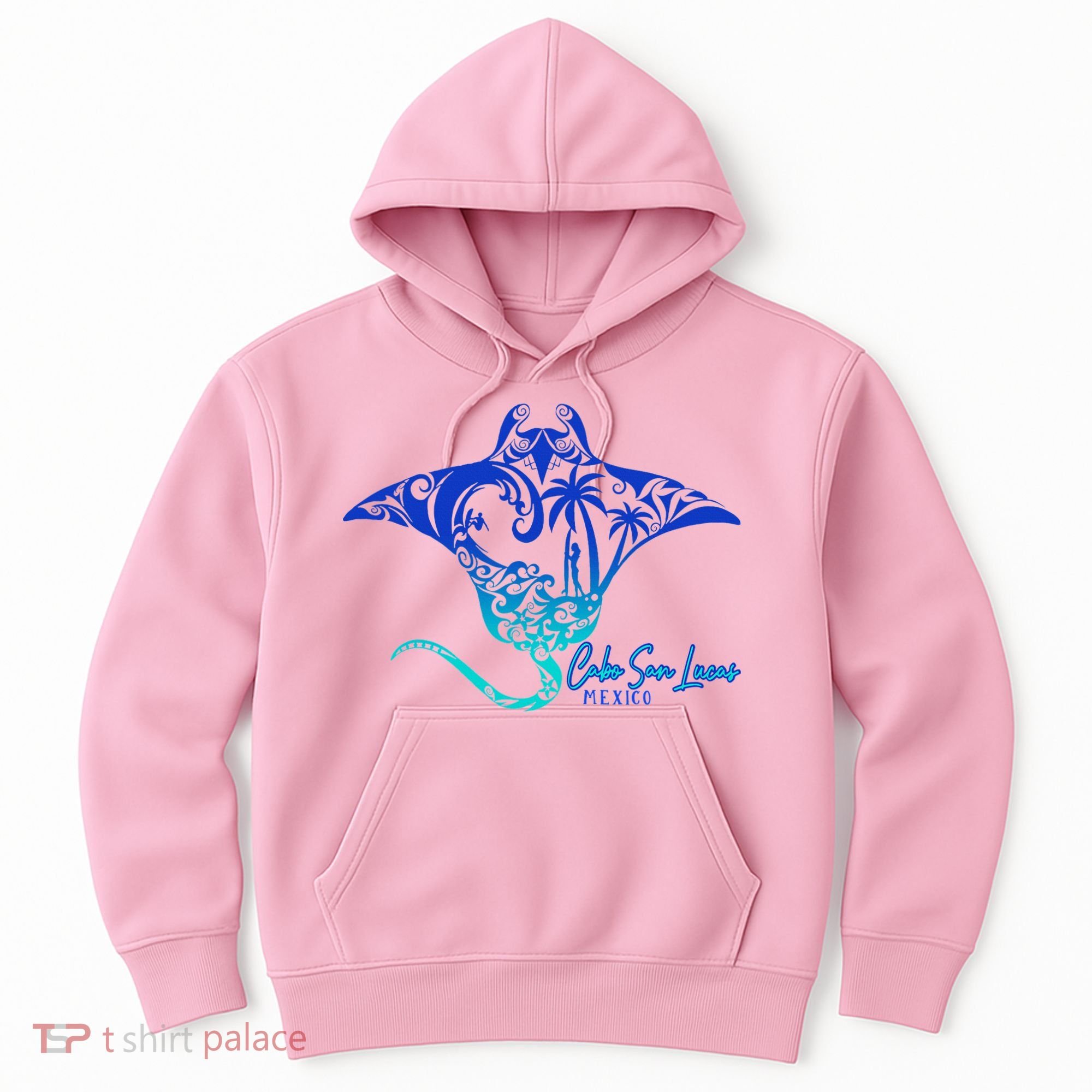 Cabo San Lucas Sea Stingray Mexico Matching Family Hoodie