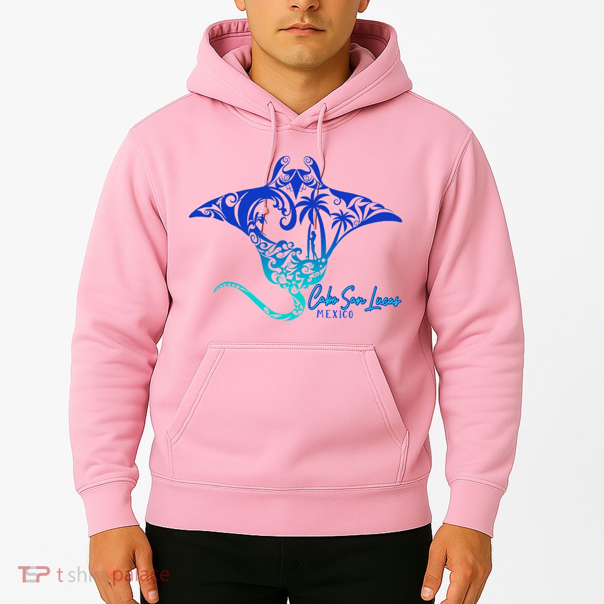 Cabo San Lucas Sea Stingray Mexico Matching Family Hoodie
