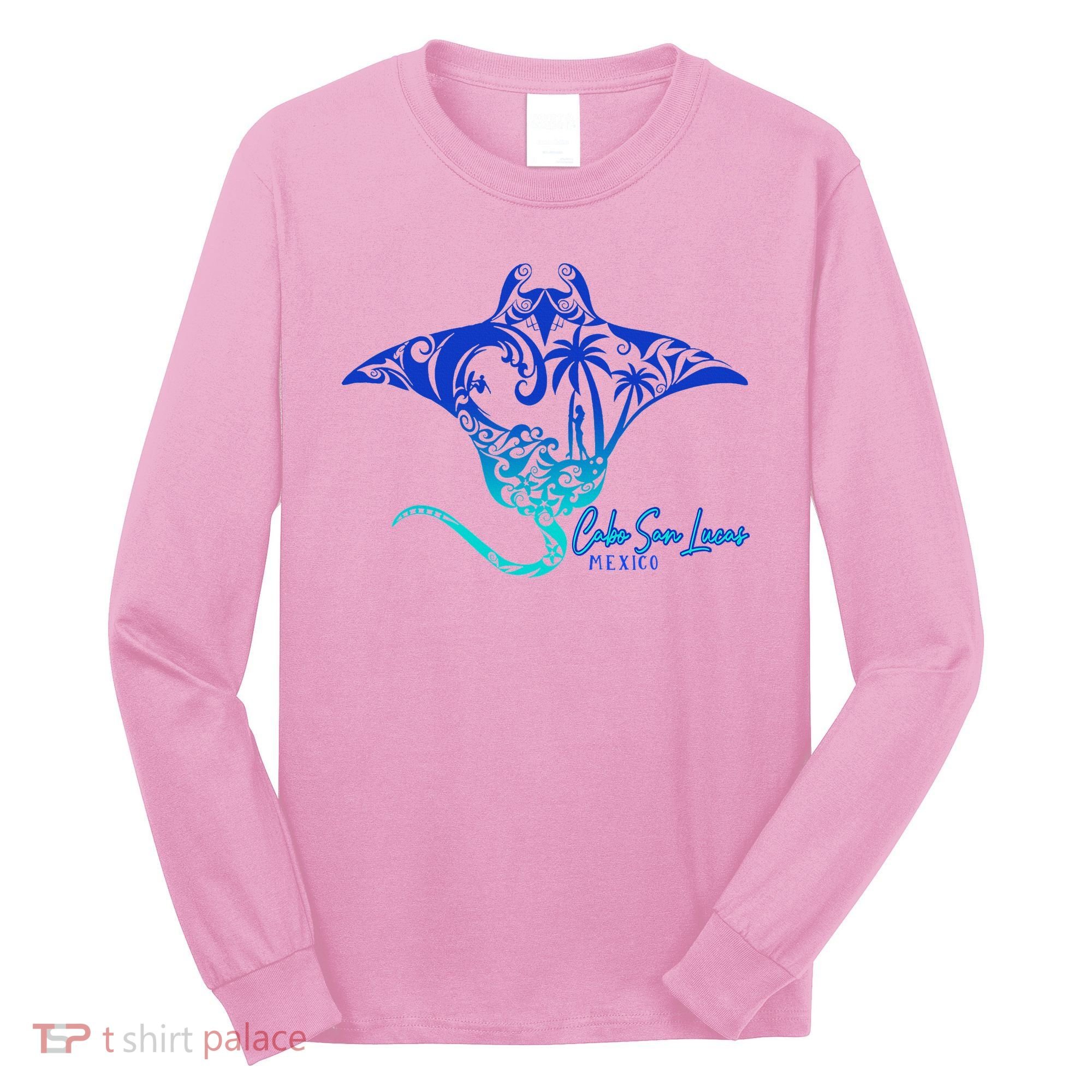 Cabo San Lucas Sea Stingray Mexico Matching Family Long Sleeve Shirt