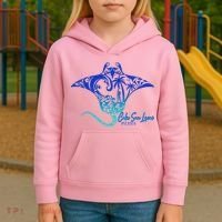 Cabo San Lucas Sea Stingray Mexico Matching Family Kids Hoodie thumb 3