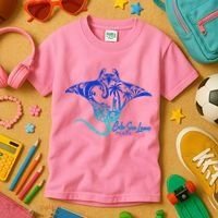 Cabo San Lucas Sea Stingray Mexico Matching Family Kids T-Shirt thumb 3