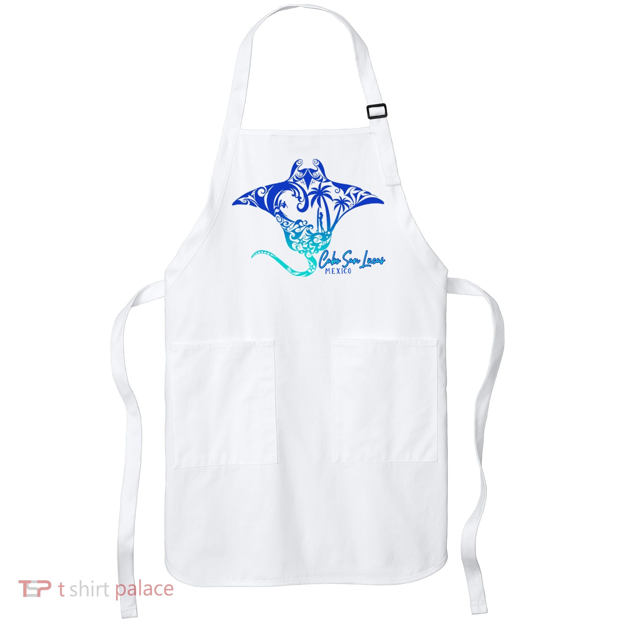 Cabo San Lucas Sea Stingray Mexico Matching Family Apron