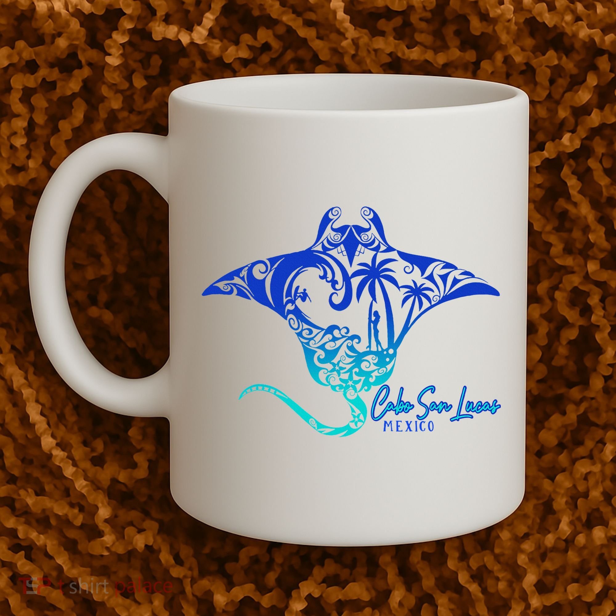 Cabo San Lucas Sea Stingray Mexico Matching Family Coffee Mug