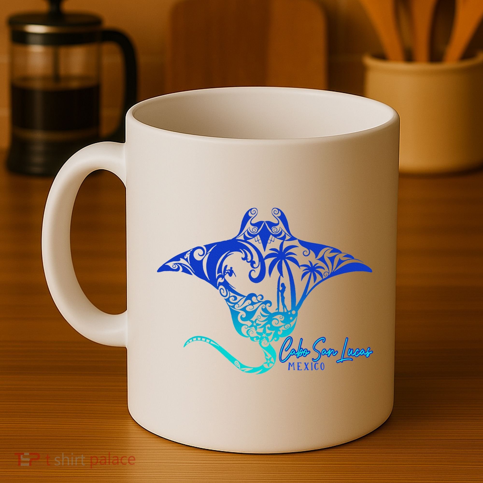 Cabo San Lucas Sea Stingray Mexico Matching Family Coffee Mug