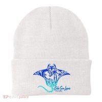 Cabo San Lucas Sea Stingray Mexico Matching Family Beanie thumb 0