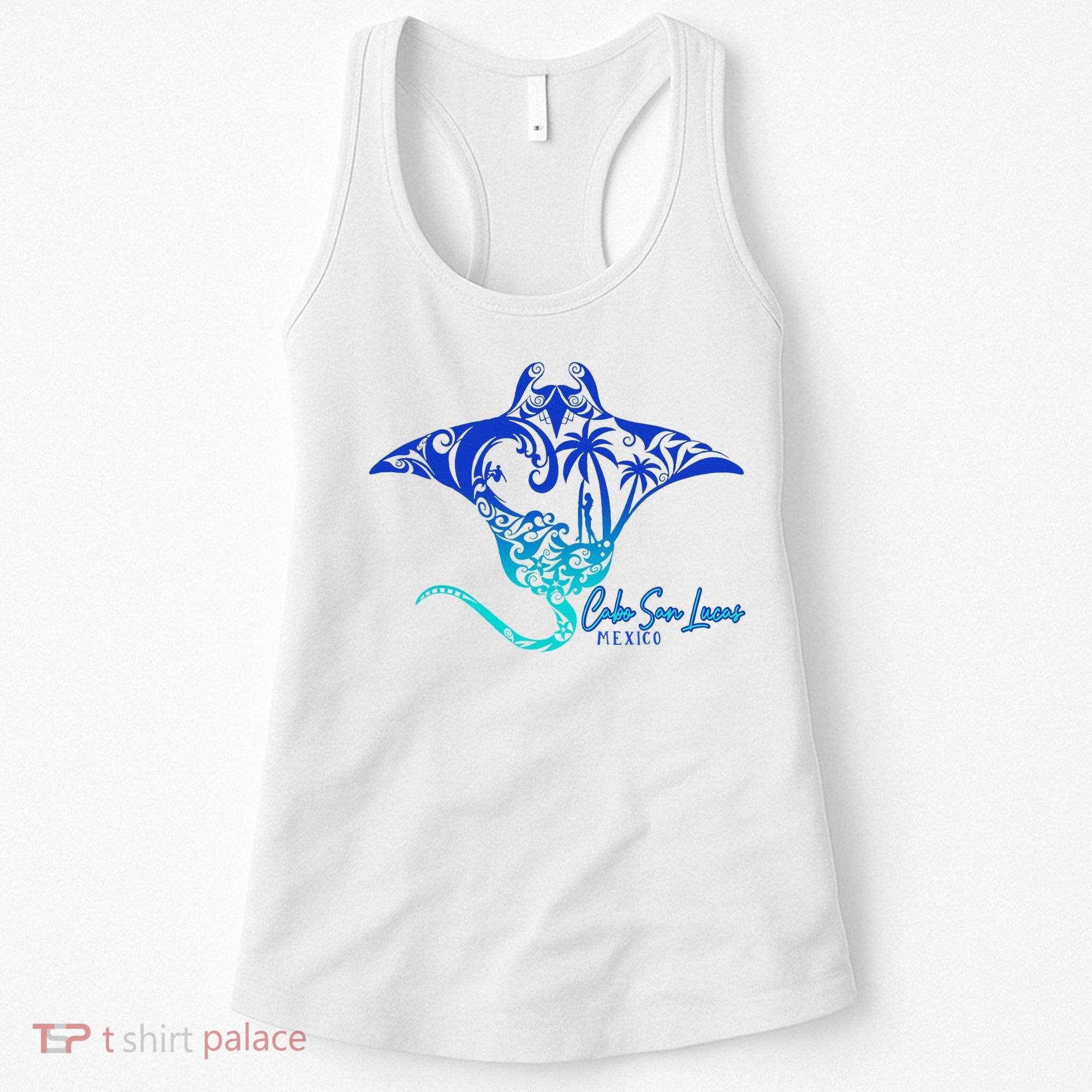 Cabo San Lucas Sea Stingray Mexico Matching Family Women's Tank Top