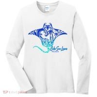 Cabo San Lucas Sea Stingray Mexico Matching Family Women's Long Sleeve Shirt thumb 0