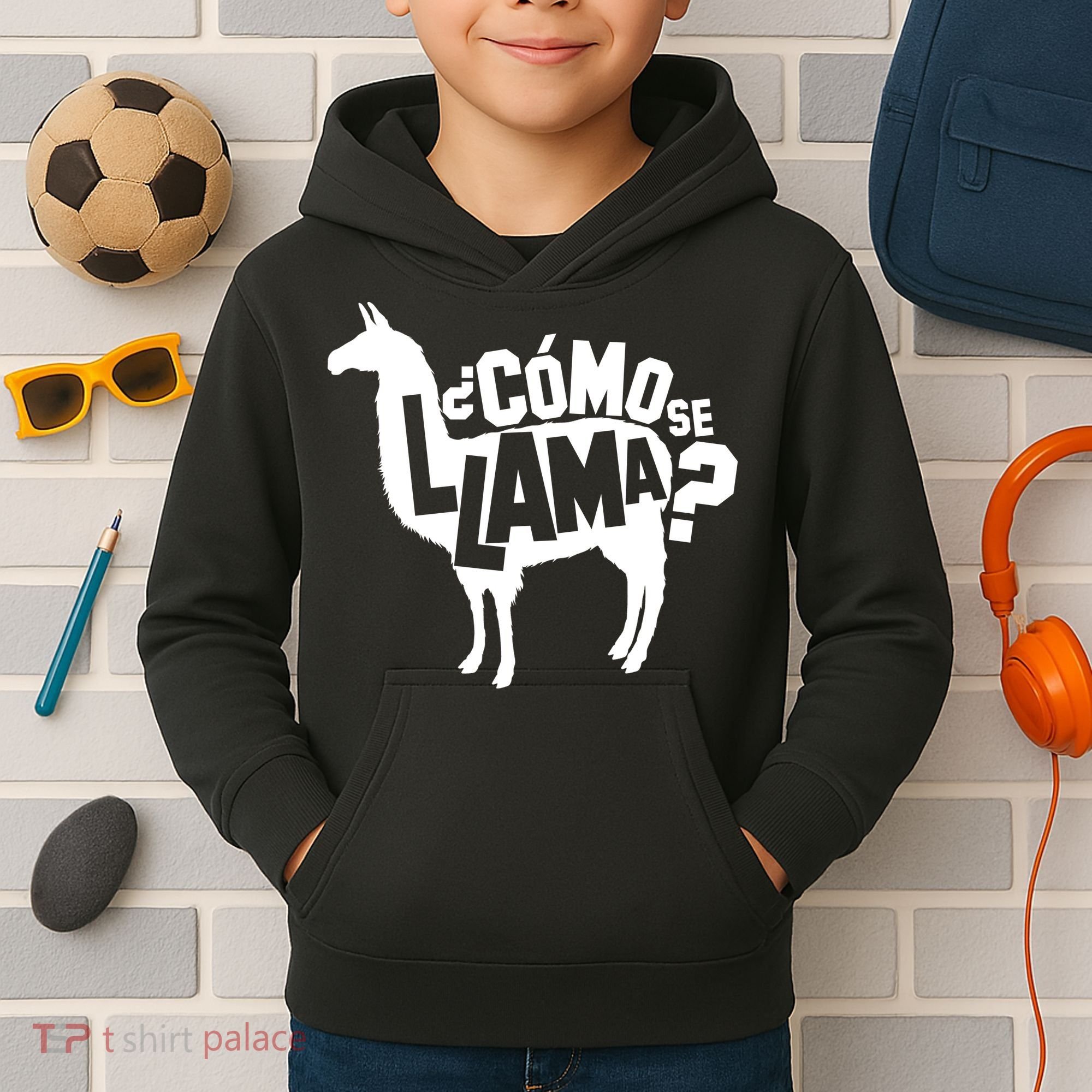 Como Se Llama Kids Hoodie