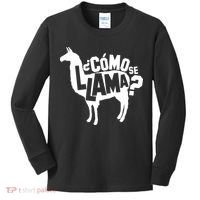 Como Se Llama Kids Long Sleeve Shirt thumb 0
