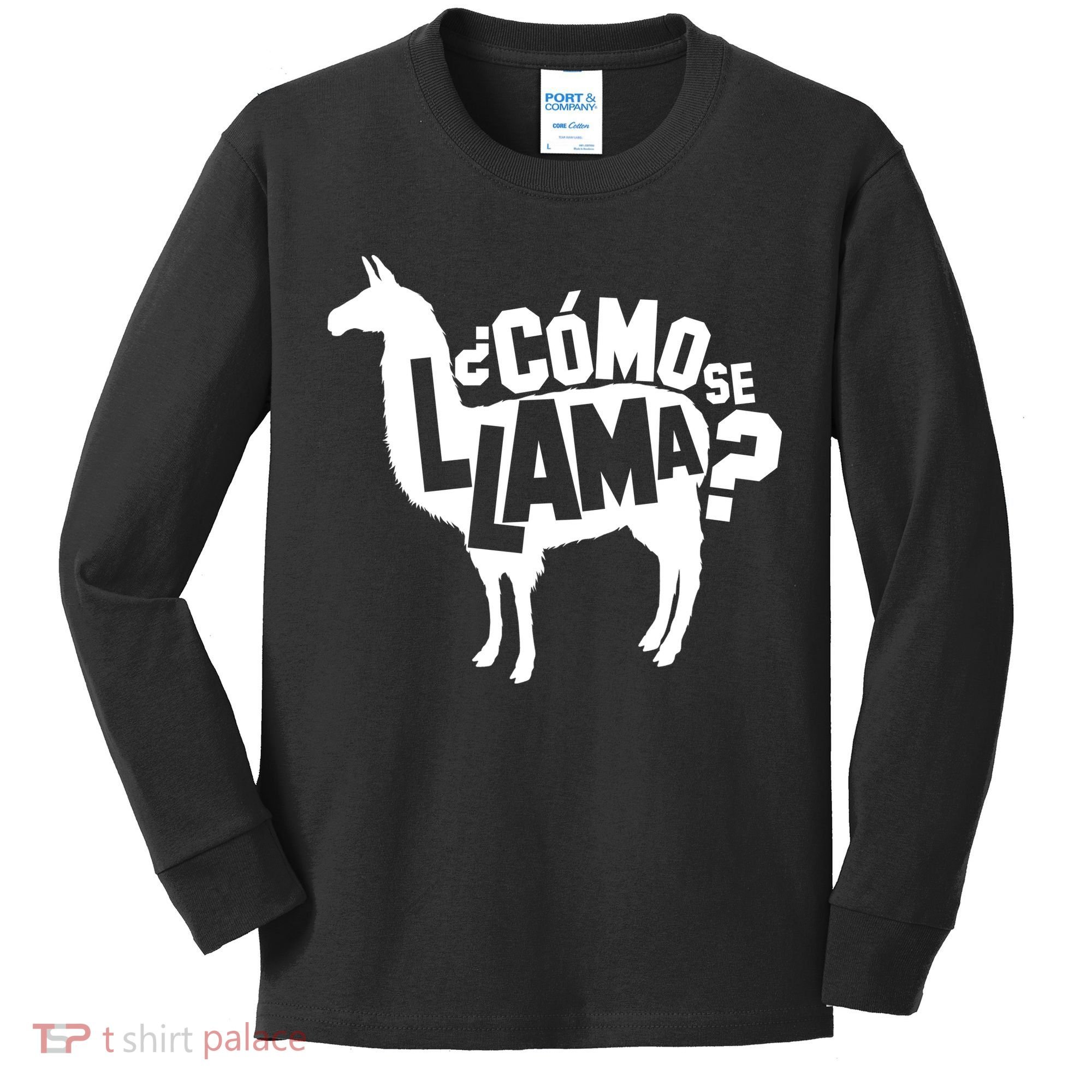 Como Se Llama Kids Long Sleeve Shirt