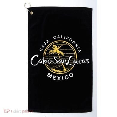 Cabo San Lucas Retro Golf Towel