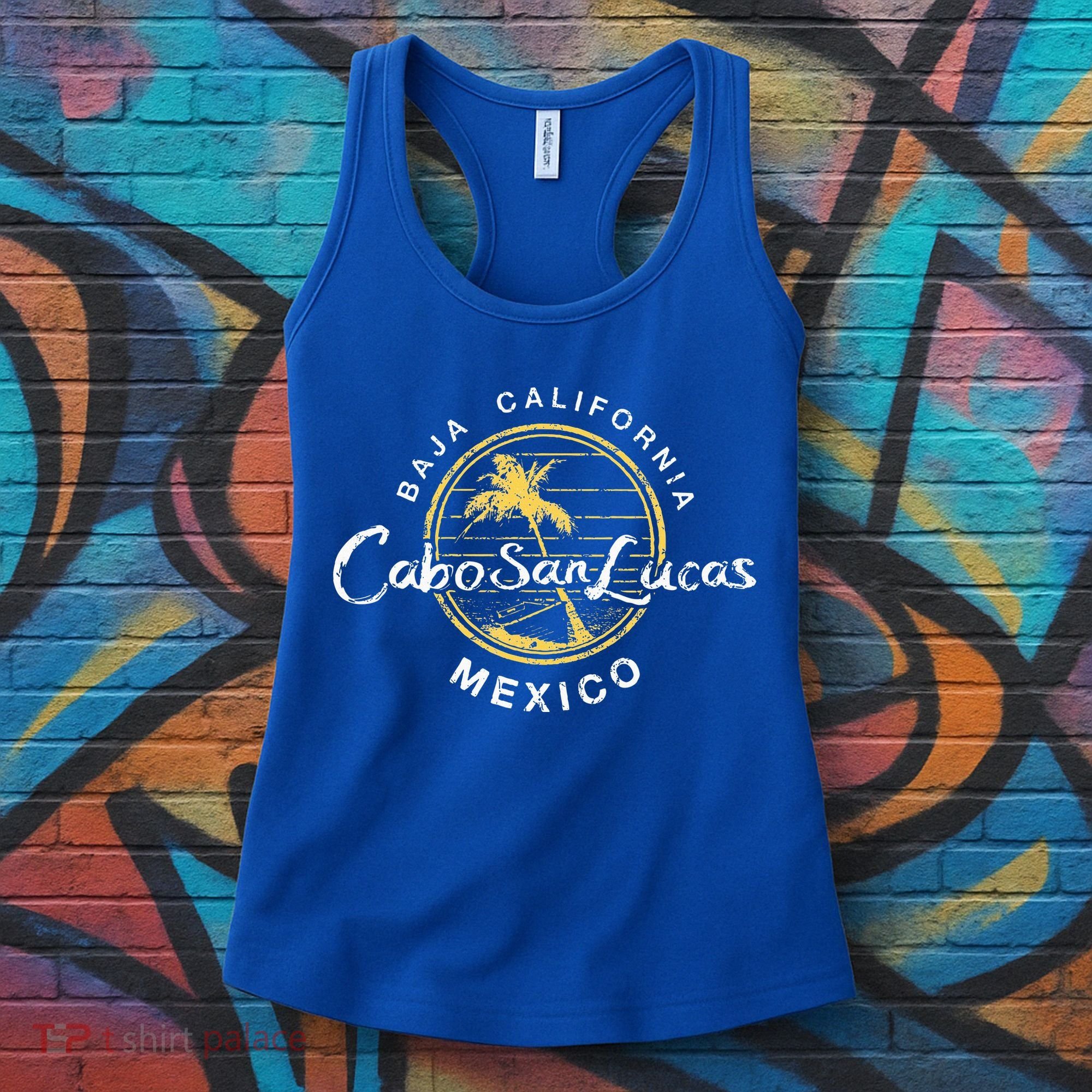 Cabo San Lucas Retro Women's Tank Top