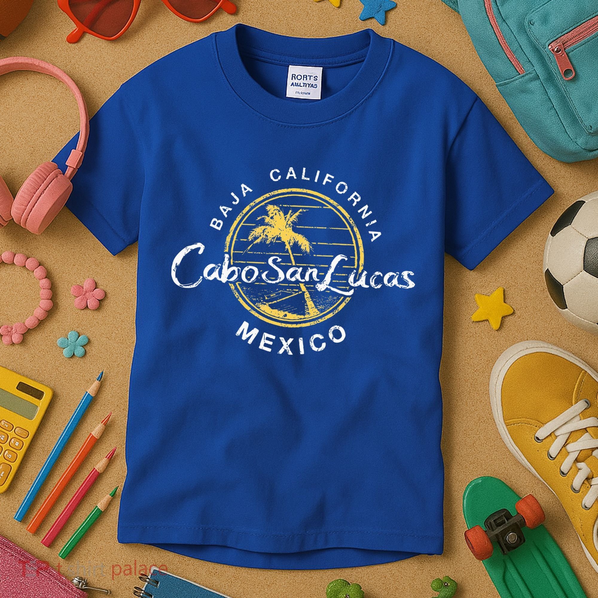Cabo San Lucas Retro Kids T-Shirt