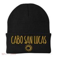 Cabo San Lucas Mexico Sun Drawing Amber Beanie thumb 0