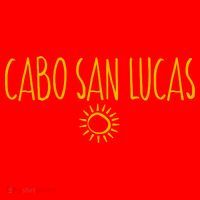 Cabo San Lucas Mexico Sun Drawing Amber Santa Hat thumb 1