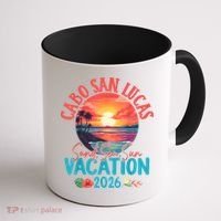 Cabo San Lucas Mexico Vacation 2026 Souvenir Matching Family Coffee Mug thumb 1