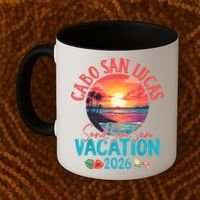 Cabo San Lucas Mexico Vacation 2026 Souvenir Matching Family Coffee Mug thumb 2