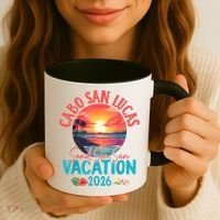Cabo San Lucas Mexico Vacation 2026 Souvenir Matching Family Coffee Mug thumb 3
