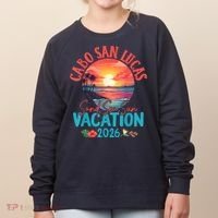 Cabo San Lucas Mexico Vacation 2026 Souvenir Matching Family Women's Sweatshirt thumb 0