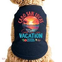 Cabo San Lucas Mexico Vacation 2026 Souvenir Matching Family Doggie Tank thumb 0