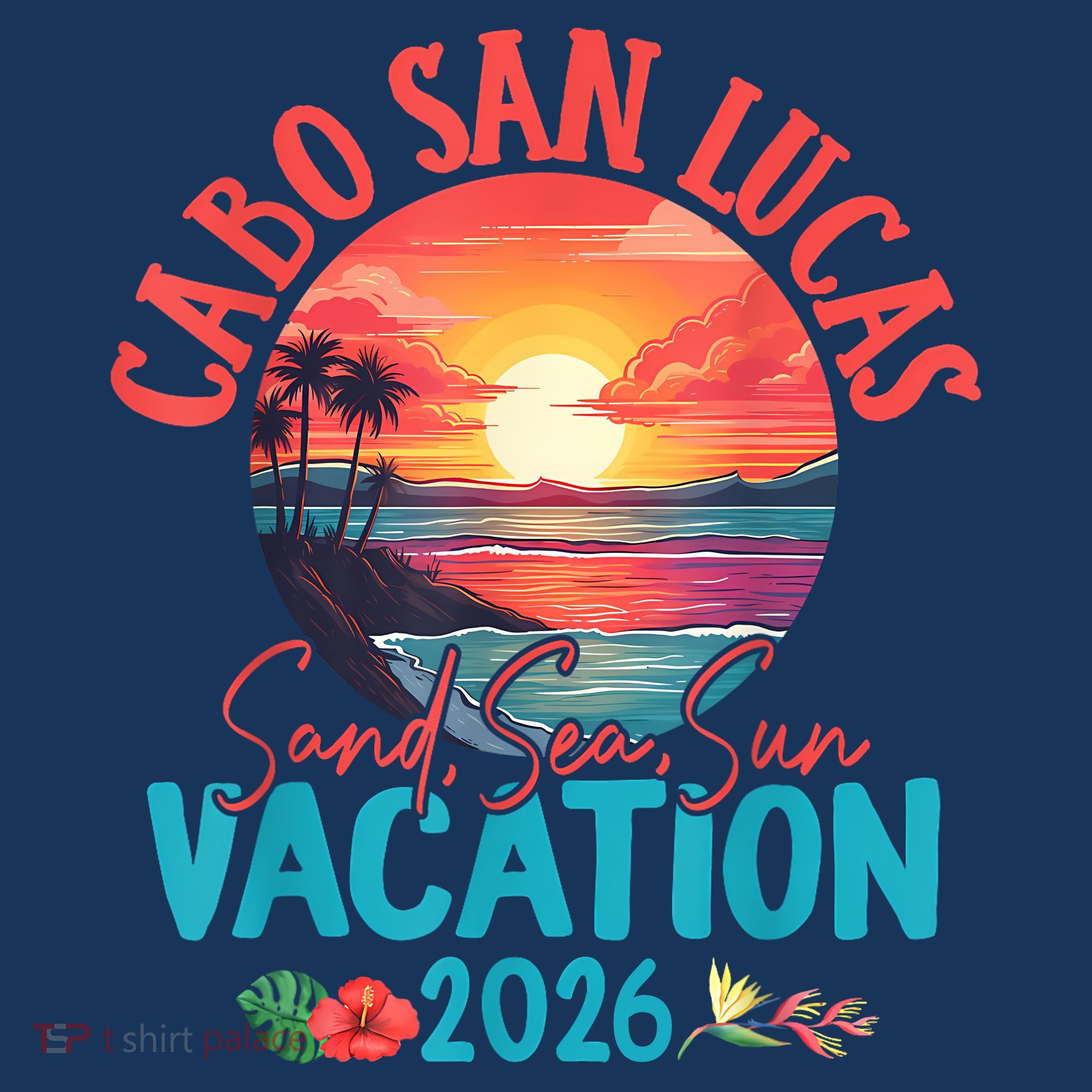 Cabo San Lucas Mexico Vacation 2026 Souvenir Matching Family Apron