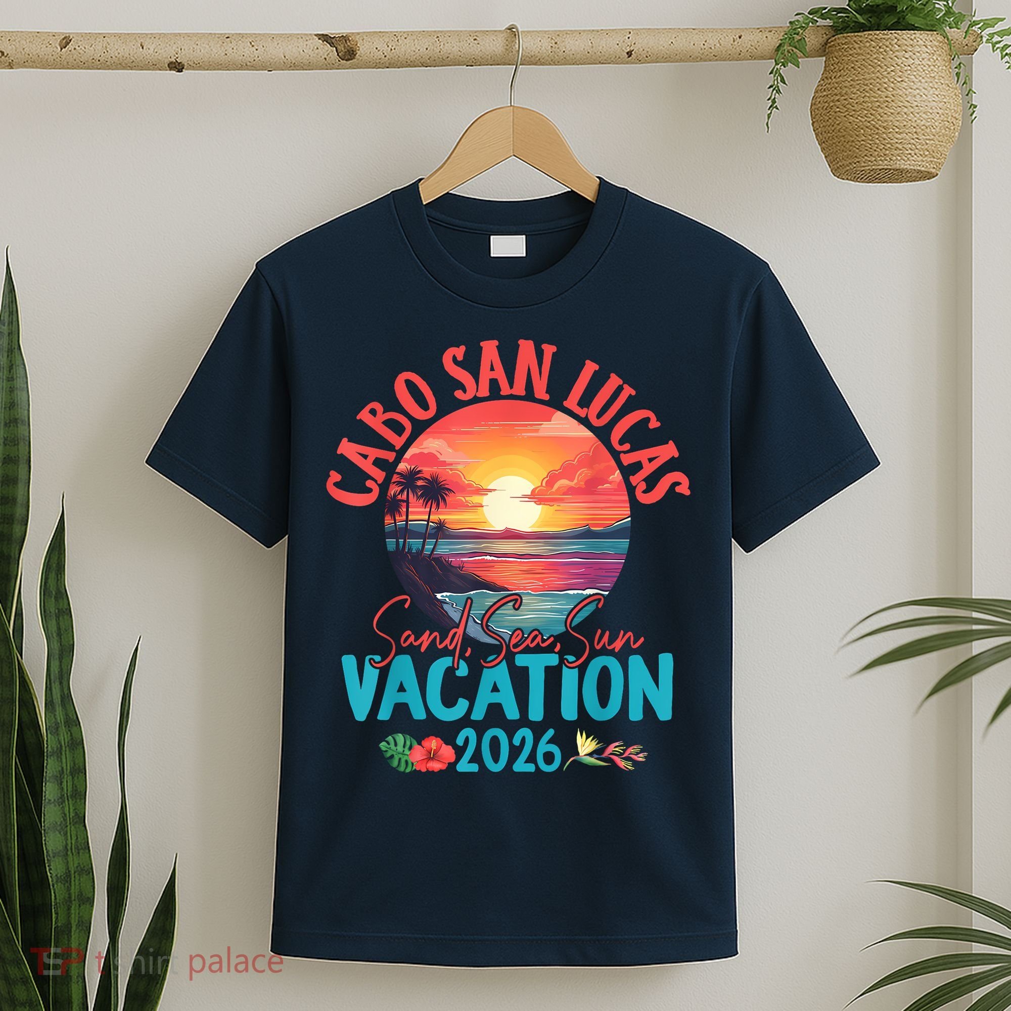 Cabo San Lucas Mexico Vacation 2026 Souvenir Matching Family T-Shirt