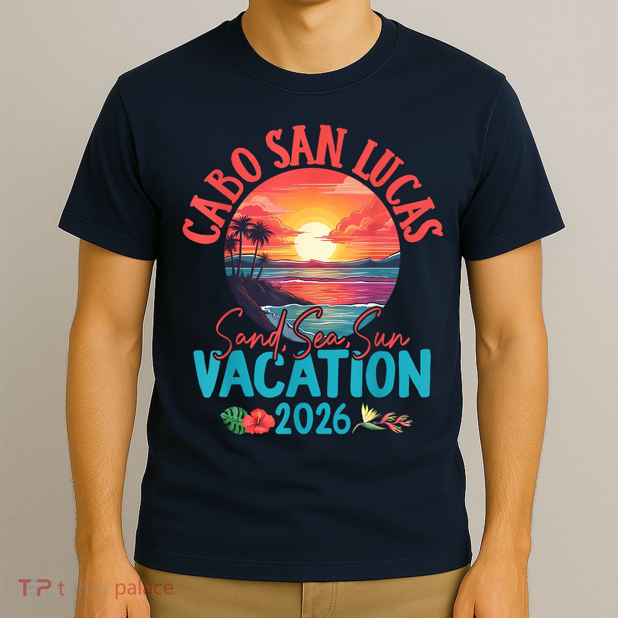 Cabo San Lucas Mexico Vacation 2026 Souvenir Matching Family T-Shirt