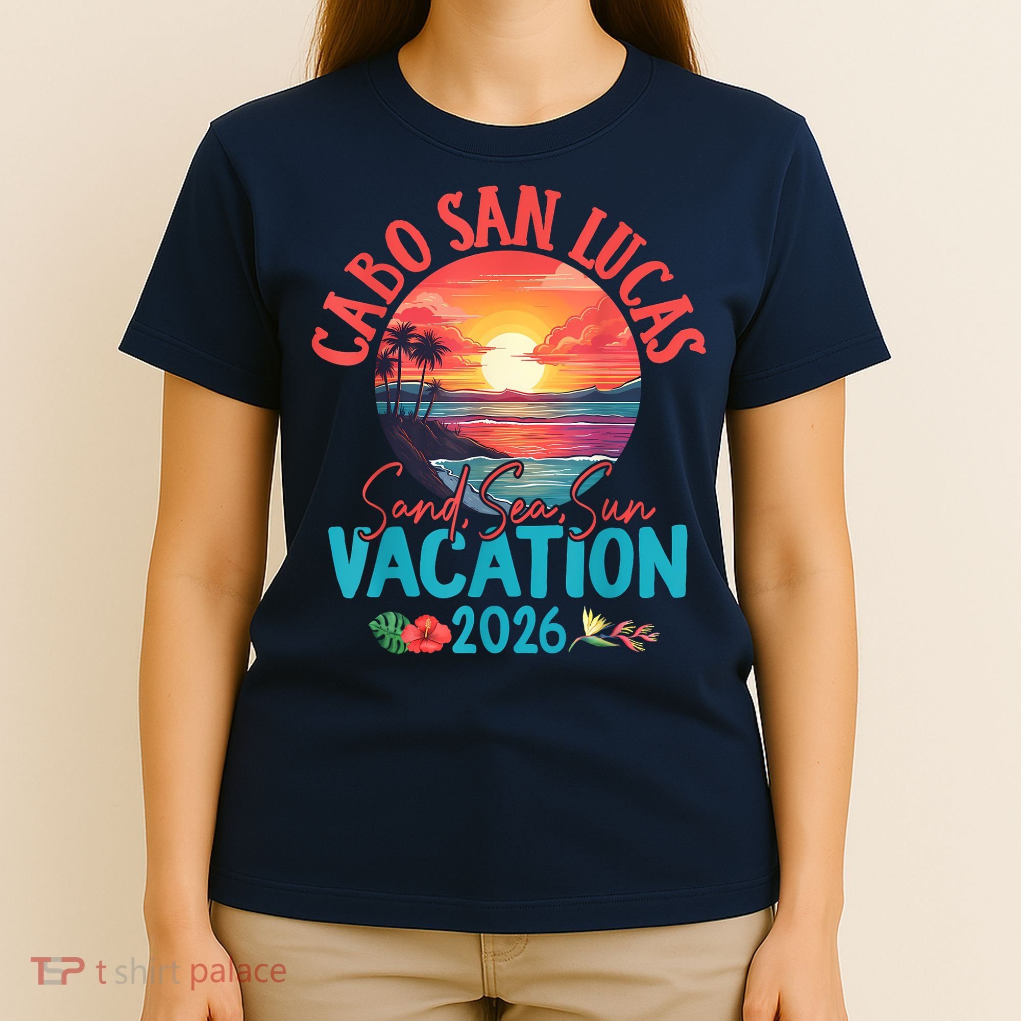 Cabo San Lucas Mexico Vacation 2026 Souvenir Matching Family T-Shirt