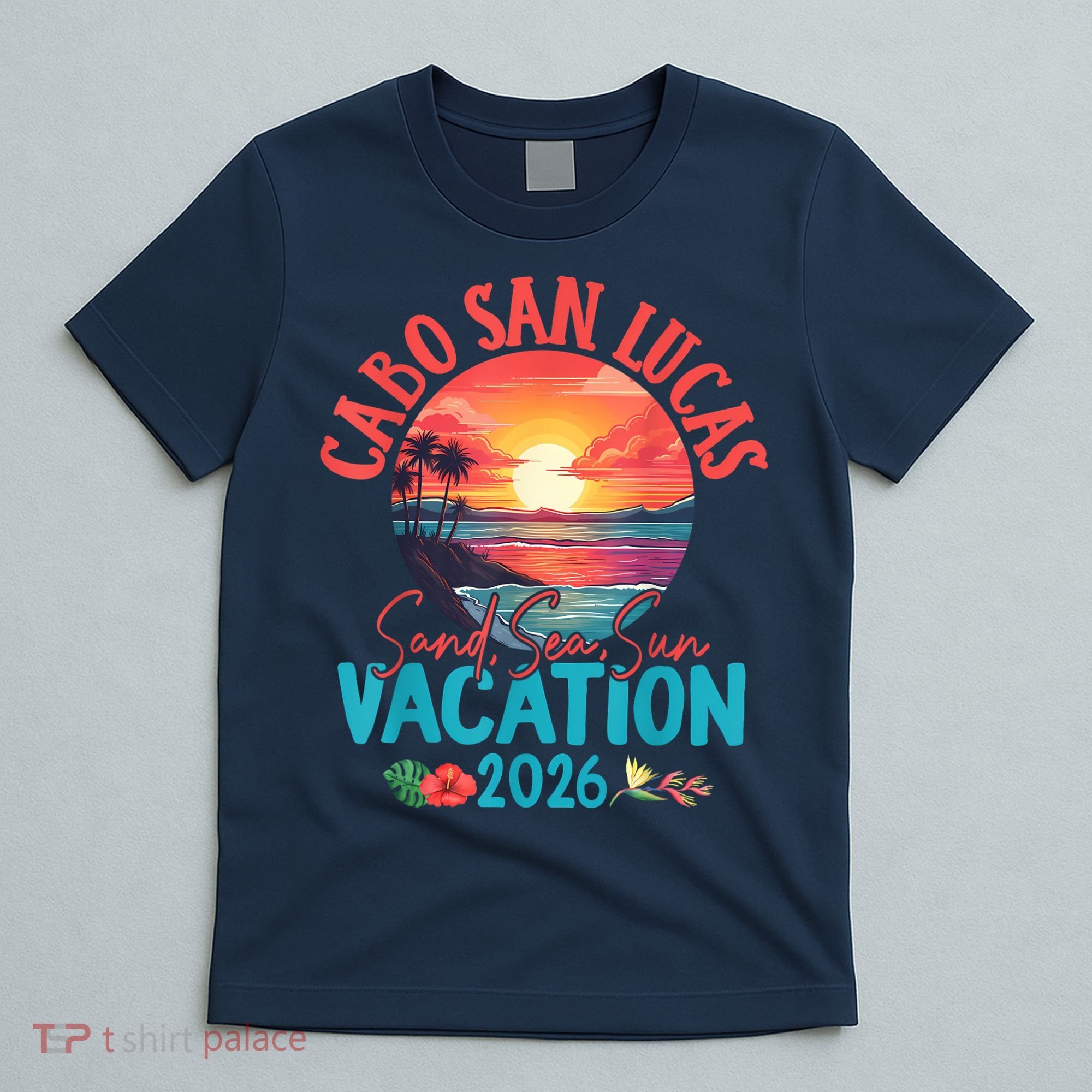 Cabo San Lucas Mexico Vacation 2026 Souvenir Matching Family T-Shirt