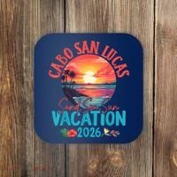 Cabo San Lucas Mexico Vacation 2026 Souvenir Matching Family Coaster thumb 0
