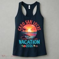 Cabo San Lucas Mexico Vacation 2026 Souvenir Matching Family Women's Tank Top thumb 3