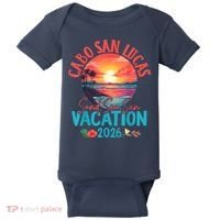 Cabo San Lucas Mexico Vacation 2026 Souvenir Matching Family Baby Bodysuit thumb 0