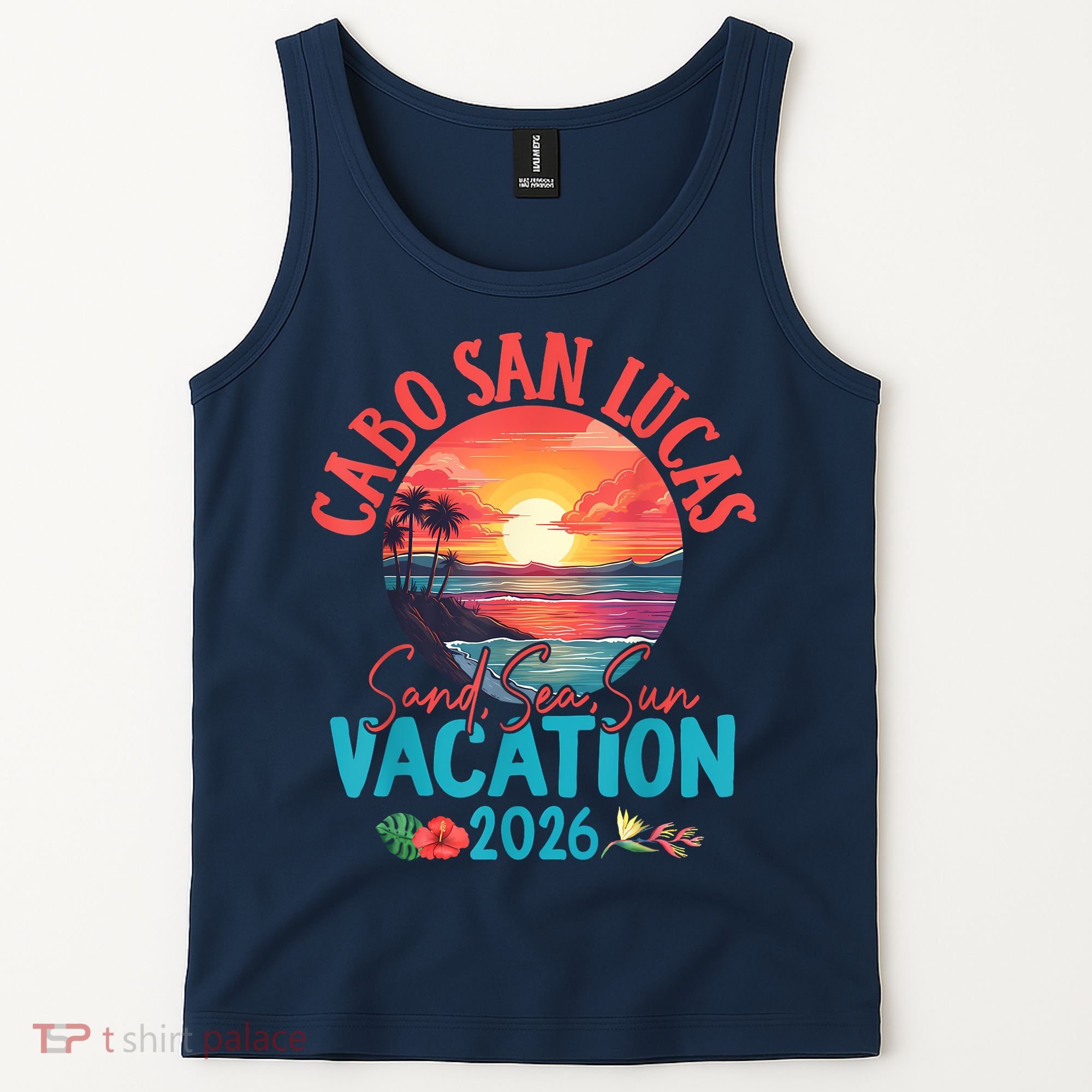 Cabo San Lucas Mexico Vacation 2026 Souvenir Matching Family Tank Top