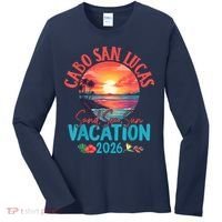 Cabo San Lucas Mexico Vacation 2026 Souvenir Matching Family Women's Long Sleeve Shirt thumb 0