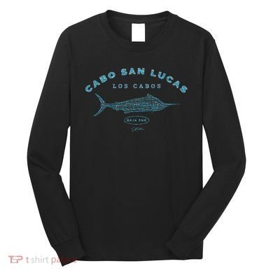 Cabo San Lucas Blue Marlin Long Sleeve Shirt