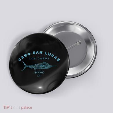 Cabo San Lucas Blue Marlin Button