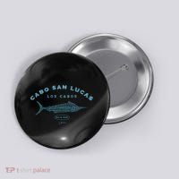Cabo San Lucas Blue Marlin Button thumb 0