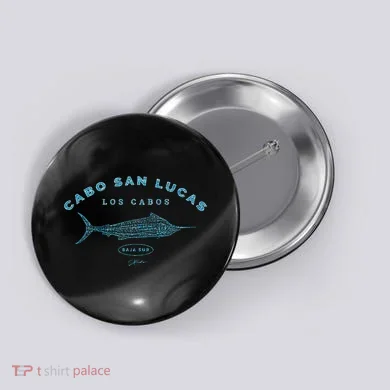Cabo San Lucas Blue Marlin Button
