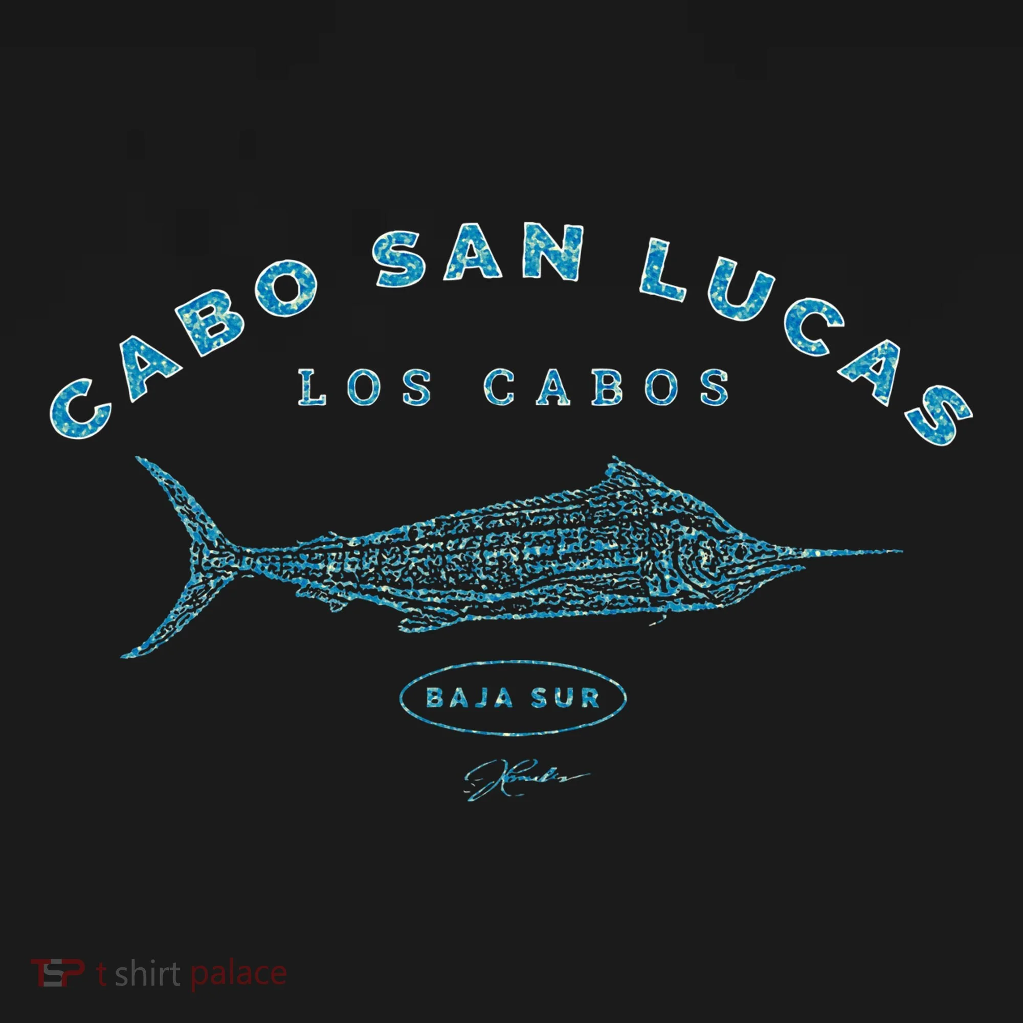 Cabo San Lucas Blue Marlin Women's Hoodie
